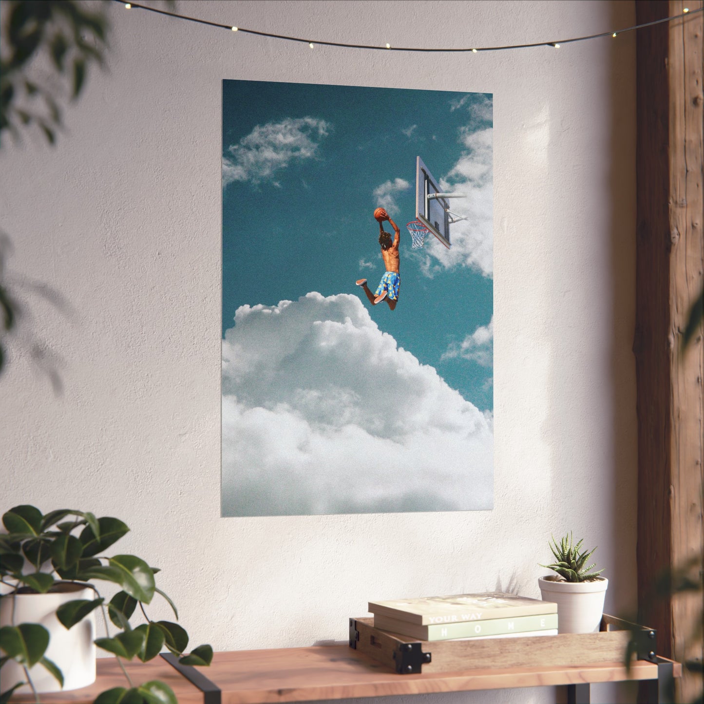 "Sky Dunk" Art Print