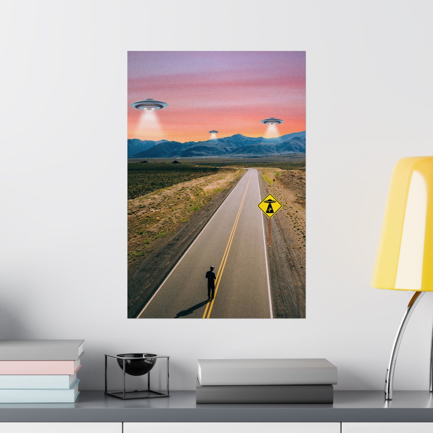 "UFO Area" Art Print