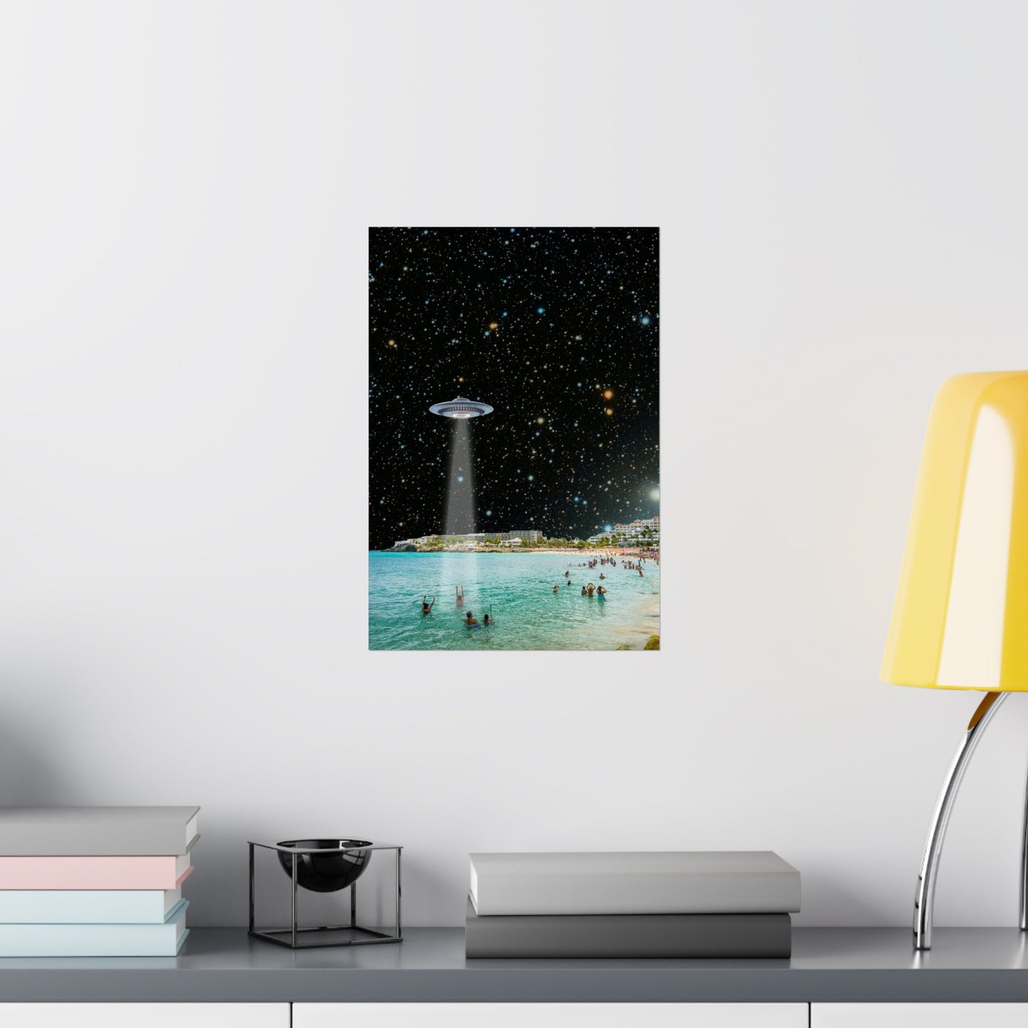 "Night Swim" Art Print