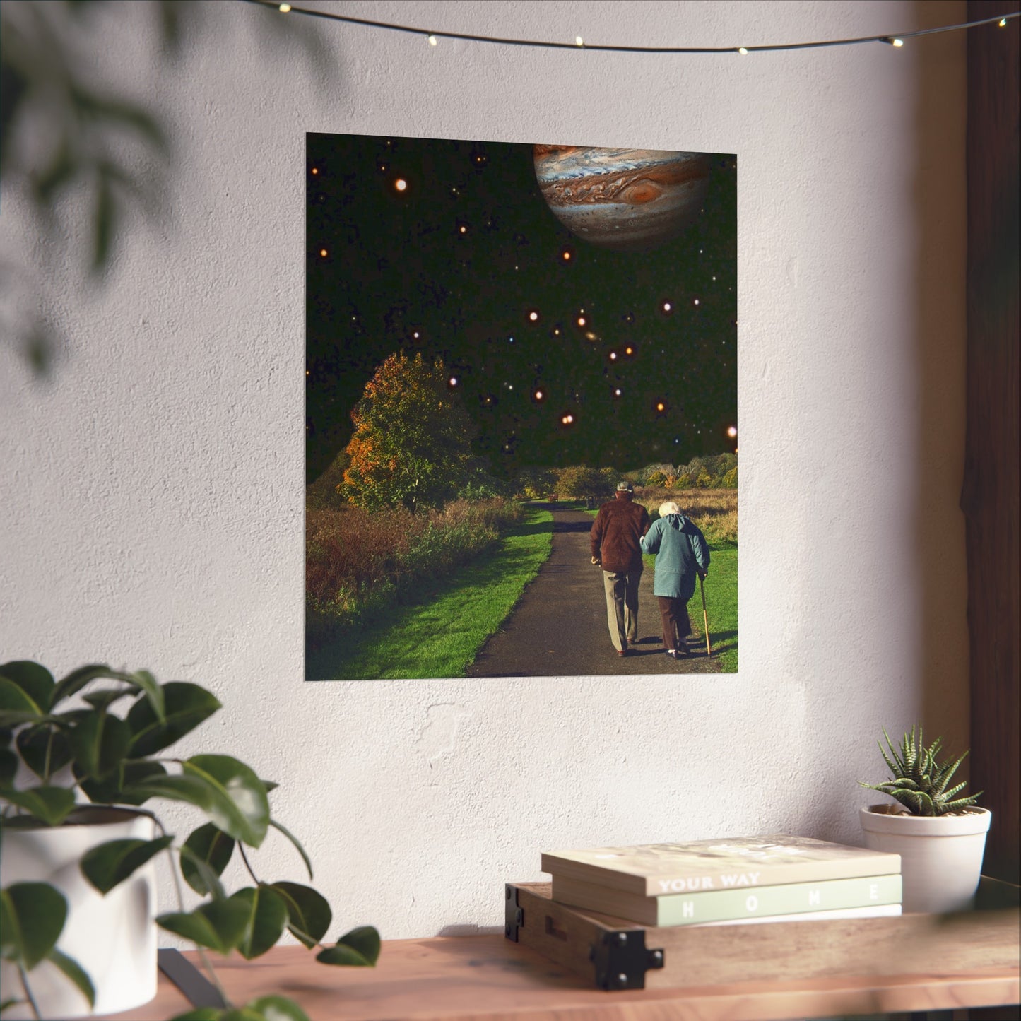 "Walk In The Park" Art Print