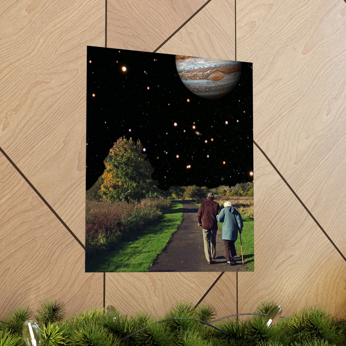 "Walk In The Park" Art Print