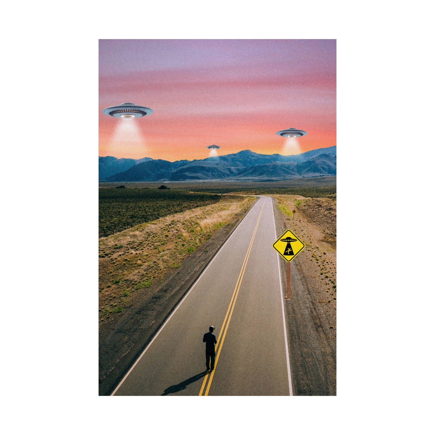 "UFO Area" Art Print