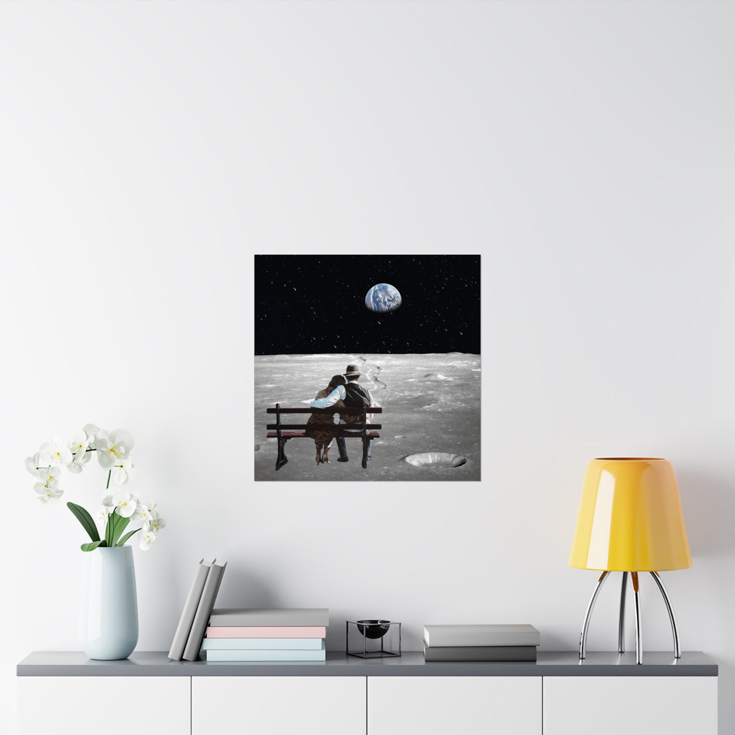 "Fly Me To The Moon" Art Print