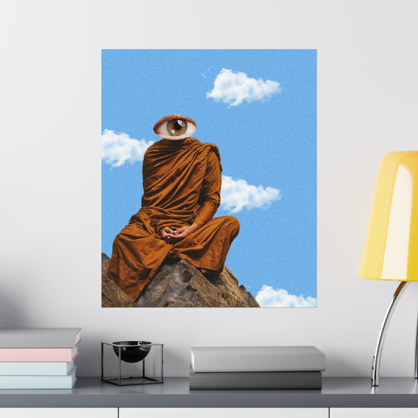 "Spiritual Monk" Art Print