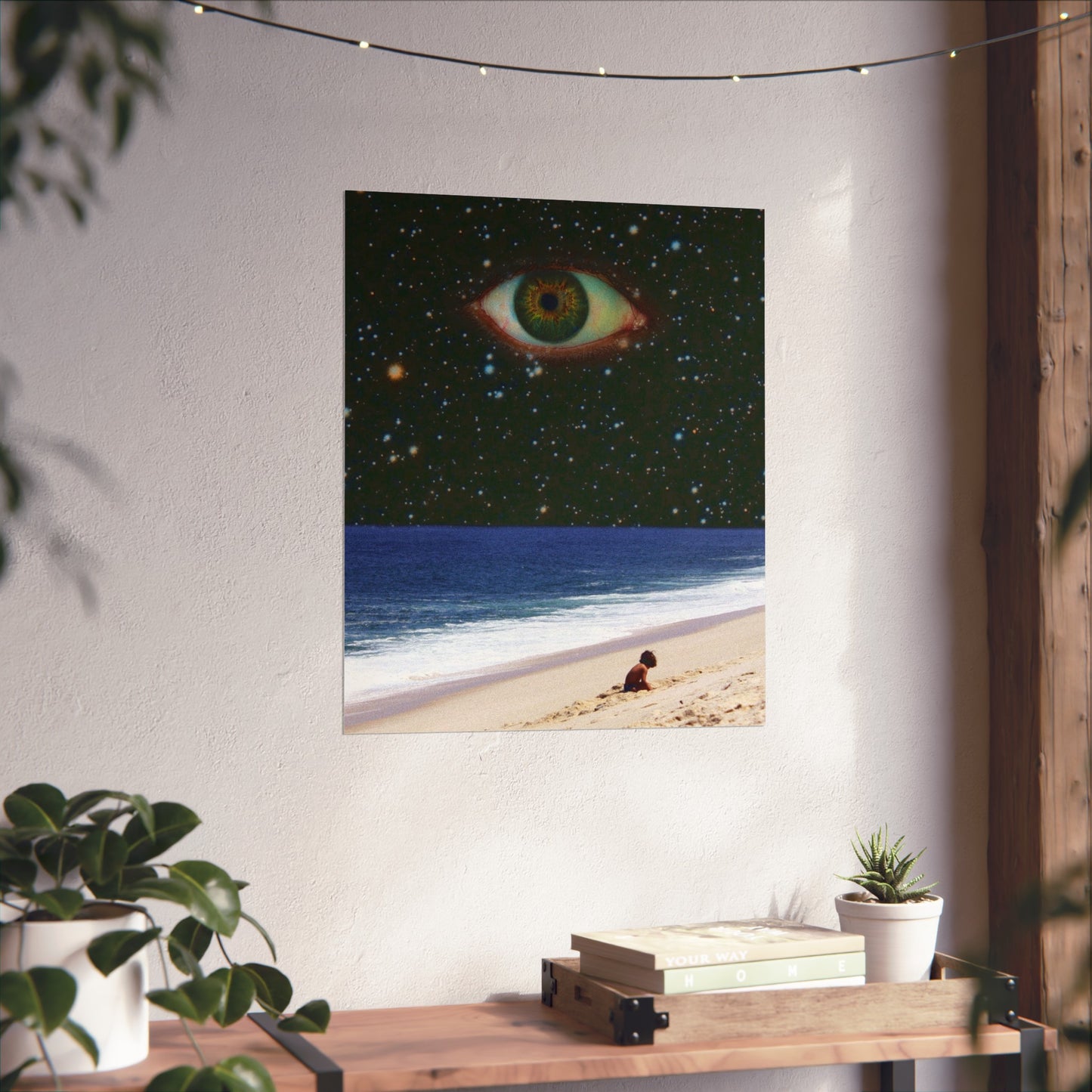 "Cosmic Beach" Art Print