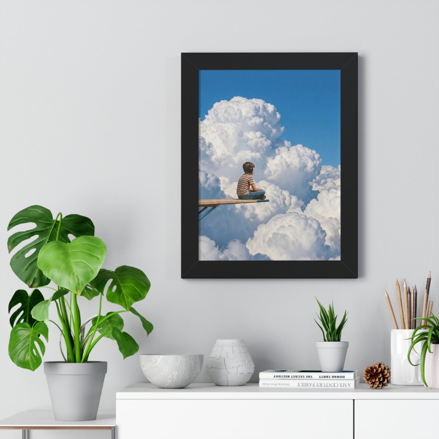 "Above the Noise” Art Print