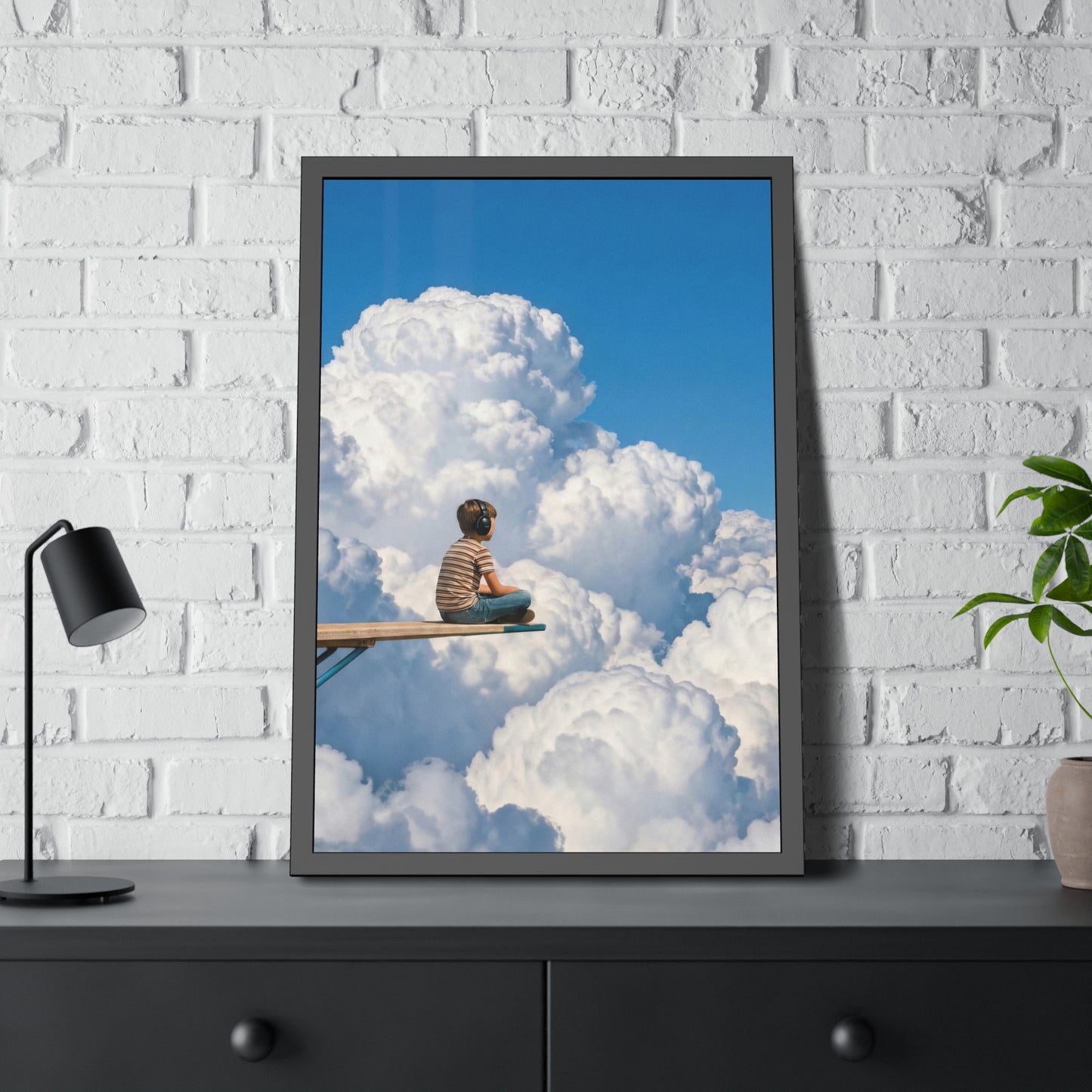 "Above the Noise” Art Print